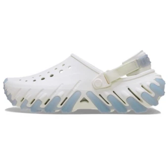 Унисекс клоги Crocs Echo Icey RO Clog, комфортные ретро, меловые | Китай.рф