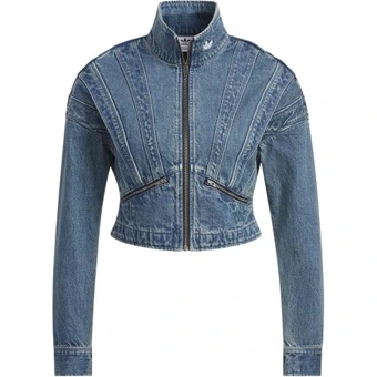 Джинсовая куртка adidas originals SS25 DENIM JACKET для женщин | Китай.рф