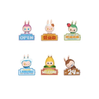Магнит на холодильник POP MART Labubu Strange Flavor Convenience Store Collection | Китай.рф