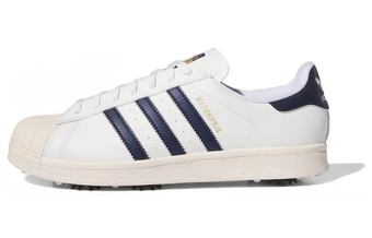 Гольф-ботинки adidas Originals Superstar унисекс бело-голубые | Китай.рф