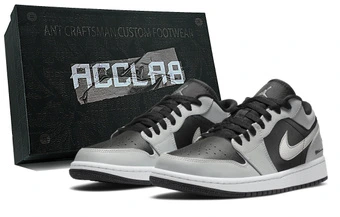 Винтажные баскетбольные кроссовки Jordan Air Jordan 1 Low Top Shadow Gray | Китай.рф