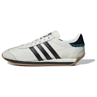 Унисекс кроссовки adidas Originals COUNTRY OG кожа универсальные черно-белые | Китай.рф