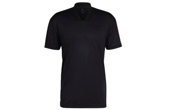Мужская черная футболка Adidas с V-образным вырезом | Китай.рф