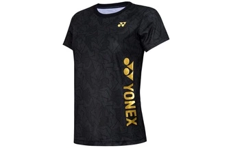 Футболка YONEX с круглым вырезом и геометрическим рисунком для женщин | Китай.рф