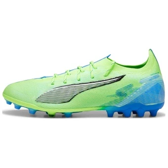 Футбольные бутсы PUMA ULTRA 5 ULTIMATE комфортные MG (резиновые короткие шипы) для мужчин, зеленые | Китай.рф