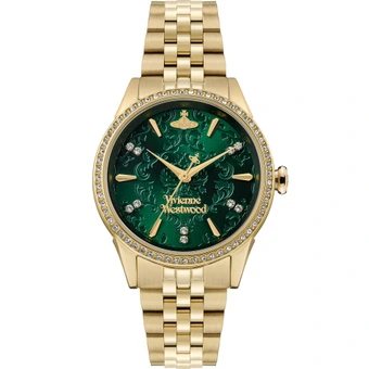 Женские часы Vivienne Westwood Little Wallace 32 мм с зеленым циферблатом | Китай.рф