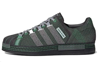 Кеды CRAIG GREEN x adidas Superstar Холст Зелено-черные | Китай.рф
