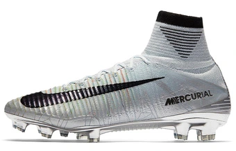 Футбольные бутсы Nike Mercurial Superfly 5 CR7 FG 903248-400, мужские, серебристо-черные | Китай.рф