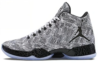 Баскетбольные кроссовки Jordan BHM (Black History Month) высокие | Китай.рф