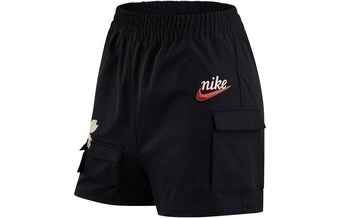 Женские черные шорты Nike Sportswear DV3205-010 с карманами | Китай.рф