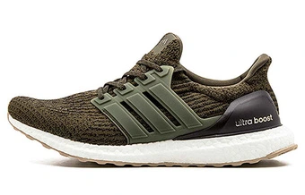 Кроссовки adidas ULT Night Cargo классические, антискользящие, зеленые | Китай.рф