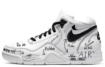 Кастомные кроссовки Nike Flight Legacy «Эскизы Да Винчи» | Китай.рф