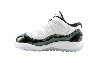Детские кроссовки Jordan Air Jordan 11 Low Iridescent пастельные бело-черные | Китай.рф