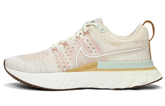 Женские беговые кроссовки Nike REACT INFINITY RUN розово-зеленые | Китай.рф