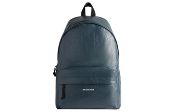 Рюкзак Balenciaga Explorer из овчины, мужской, темно-синий | Китай.рф