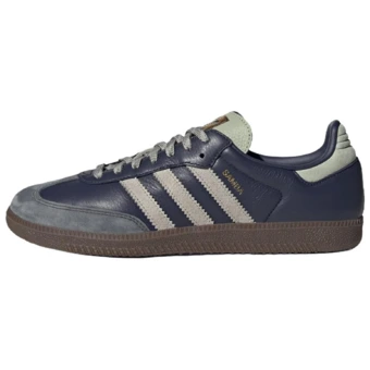 Кроссовки Adidas Originals SAMBA OG German Army Trainers унисекс темно-синие | Китай.рф