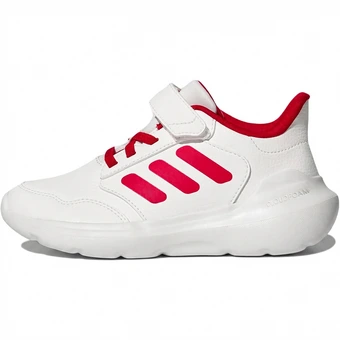 Детские беговые кроссовки Adidas Tensaur Run 3.0 EL White Red | Китай.рф