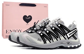 Кроссовки SALOMON XA PRO 3D Running Shoes Unisex Low Top Gray | Китай.рф