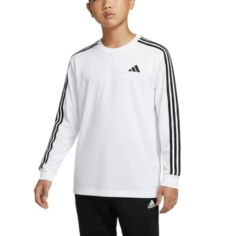 Детская футболка Adidas с длинным рукавом, полосатая, круглый вырез | Китай.рф