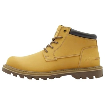 Открытые ботинки CAT Cow Split Leather Abrasion Resistant Cushioning Short Outdoor Boots 3.5cm Men's Yellow | Китай.рф