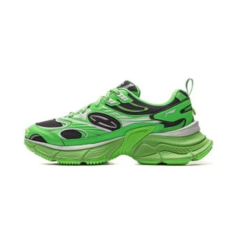 Мужские кроссовки Li Ning Xingji, низкие, на толстой подошве, зеленые | Китай.рф