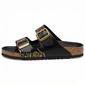 Сандалии Birkenstock Arizona Unisex Black Regular Fit | Китай.рф