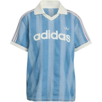 Футбольная майка Adidas Originals Striped Short-Sleeve Straight Soccer Jersey Women's | Китай.рф