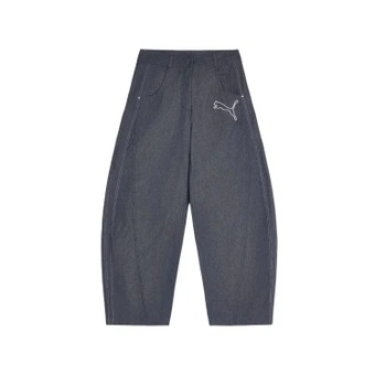 Женские повседневные брюки PUMA T7 WOVEN TWILL широкие | Китай.рф