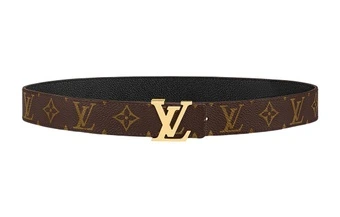 LOUIS VUITTON Женский ремень с логотипом и гладкой пряжкой, 3 см | Китай.рф
