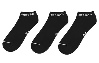 Носки Jordan Everyday No-Show Socks (3 пары), черные | Китай.рф