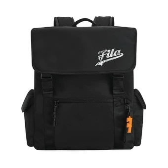 Рюкзак Fila Fusion: вместительный, тканевый, унисекс, городской, черный | Китай.рф