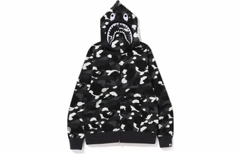 Худи мужское A BATHING APE с принтом акулы | Китай.рф