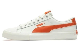 PUMA Bari Casual кожаные кроссовки, низкие, бело-зеленые, унисекс | Китай.рф