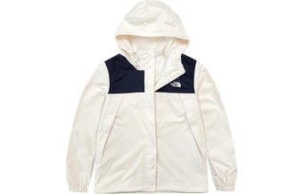 Куртка ветрозащитная THE NORTH FACE SS23 женская белая с логотипом | Китай.рф