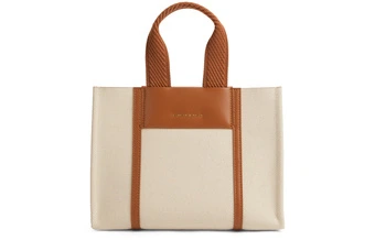 Сумка-тоут CHARLES&KEITH из PU бежевая/черная | Китай.рф