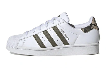 Adidas Originals классические низкие детские кроссовки, бело-зеленые | Китай.рф