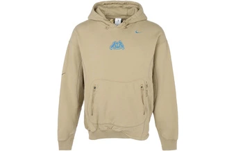 Мужское худи Nike x Off-White хаки с логотипом | Китай.рф