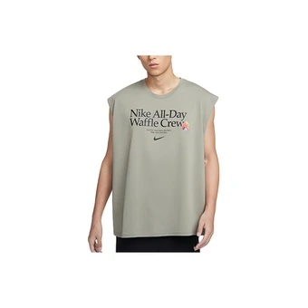 Майка Nike с принтом, мужская, оливковая | Китай.рф