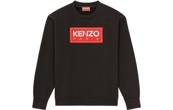 Женский свитшот KENZO с круглым вырезом и логотипом, коллекция FW22 | Китай.рф