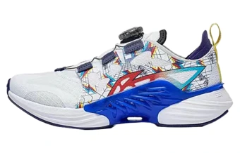 Детские кроссовки LI-NING CLOUD 2.0 для бега бело-голубые | Китай.рф