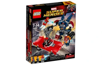 LEGO Super Hero Collection Marvel, Iron Man Detroit Ironclad Assault Creative Plastic Building Blocks 377pcs 76077 | Китай.рф