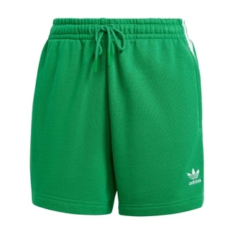 Женские шорты Adidas Originals Adicolor 3-Stripes French Terry зелёные | Китай.рф