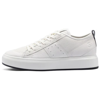 Кроссовки для скейтборда Ecco Street ACE из коровьей кожи, низкие, мужские, белые | Китай.рф