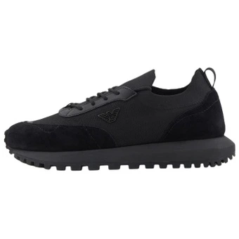 Кеды EMPORIO ARMANI Logo Plaque Lace Up Sneakers | Китай.рф
