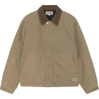 Куртка Stussy Workgear Jacket Унисекс с скрытой молнией | Китай.рф