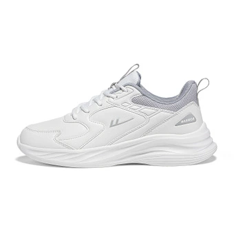 Кроссовки Warrior Cushioning Running Shoes Унисекс Бело-серые | Китай.рф
