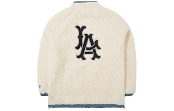 Куртка New Era x MLB Лос-Анджелес Доджерс, унисекс, цвет слоновая кость | Китай.рф