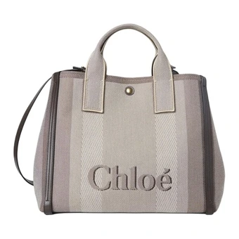 Сумка-тоут Chloe Carry Cotton, женская, цвет Cole Brown | Китай.рф