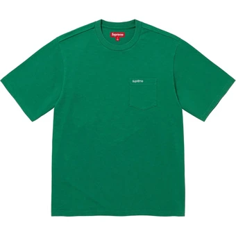 Футболка Supreme S/S Pocket Tee SS25 с карманом | Китай.рф