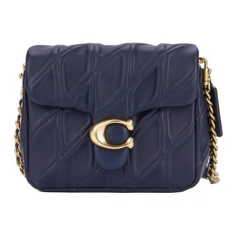 Сумка на плечо COACH Times Square Tabby из овчины, маленькая | Китай.рф